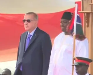 Son dakika: Başkan Erdoğan Gambiyada