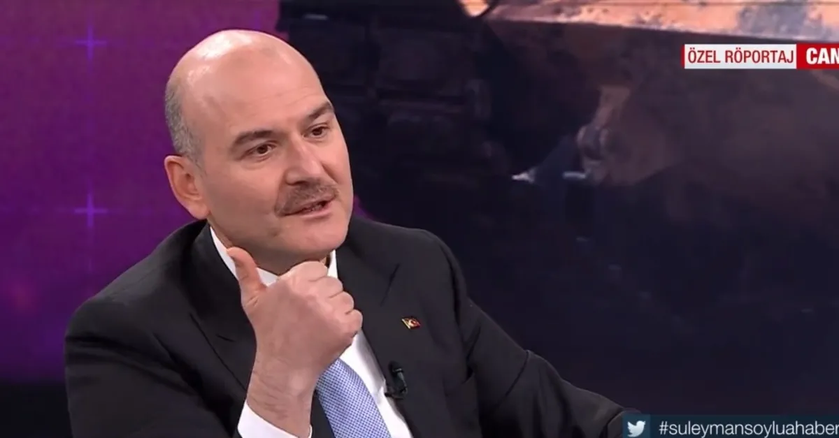Devlet Bahçeli'nin "Kandil'e Türk bayrağına dikilmeli" açıklamasına İçişleri Bakanı Süleyman Soylu'dan yanıt