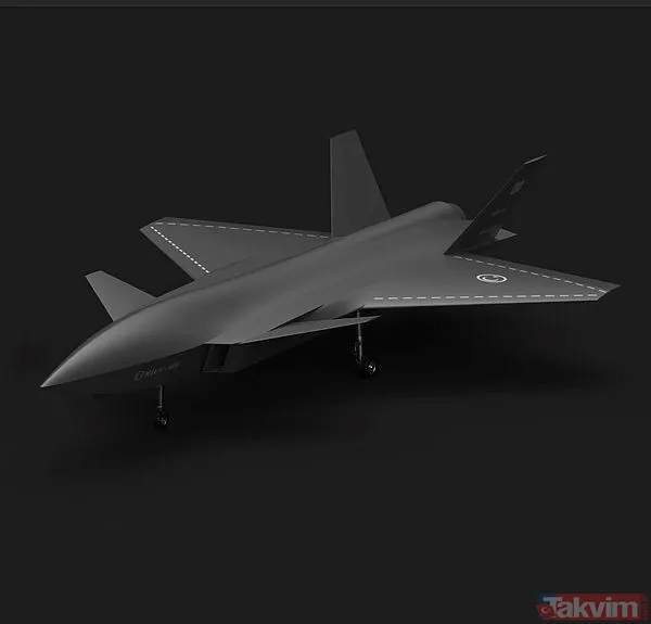 Milli insansız savaş uçağı KIZILELMA testleri başarıyla geçti! Pistte böyle görüntülendi! Muharip İnsansız Savaş Uçağı'nın adı neden Bayraktar KIZILELMA? - 10