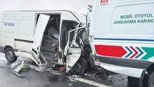Aksarayda trafik kazası sonucu 2 jandarma şehit oldu