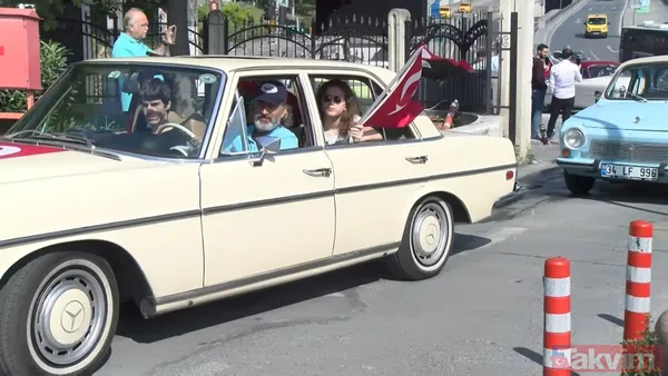 Galata Köprüsü'nde 100. Yıl Konvoyu... - 6