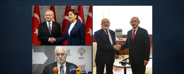 CHP, HDP, İP ve Saadet Partisi ittifakında rezalet!!!