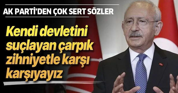Son dakika... AK Parti Sözcüsü Ömer Çelik: CHP, kendi devletleri yerine yabancı devleti esas aldı