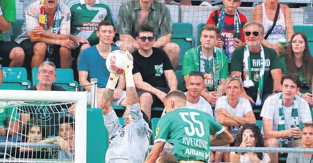 Trabzonspor Rapid Wien’e 2 golle yenilerek Avrupa Ligi’ne veda etti!