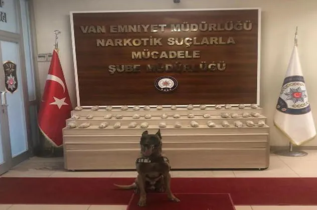 Van'da 21 kilo eroin ele geçirildi