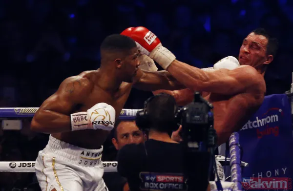 Anthony Joshua - Wladimir Klitschko maçı nefes kesti! - 9