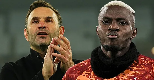 Galatasaray'da transferi Okan Buruk istedi Victor Osimhen bitiriyor!