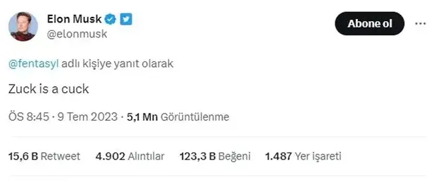 twitterin-sahibi-elon-musktan-threadsin-sahibi-mark-zuckerberge-tam-bir-gavat-1688937302435.jpeg Twitter'in sahibi Elon Musk'tan Threads'in sahibi Mark Zuckerberg'e: Tam bir gavat-3