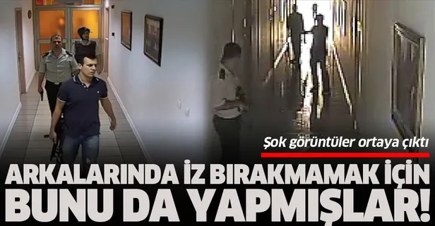 Darbecilerin silahla "delil karartma" çabası güvenlik kameralarında!