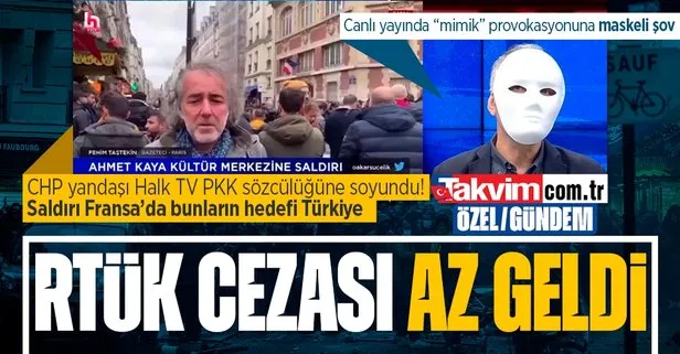 CHP yandaşı Halk TV terör örgütü PKK sözcülüğüne soyundu! Fransa’daki saldırı üzerinden Türkiye düşmanlığı
