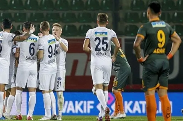 Kasımpaşa Alanya deplasmanında 3 puanla döndü