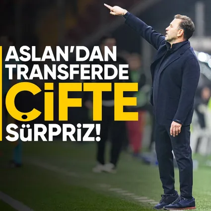 Galatasaray’dan transferde çifte sürpriz!
