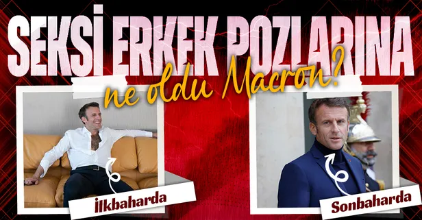 Enerji krizinden önce yaka bağır açan Macron şimdi boğazlı kazağı giydi