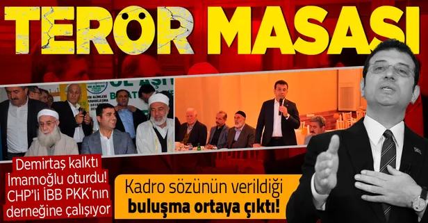 CHP'li Ekrem İmamoğlu’nun terör örgütü PKK’nın derneği DİAYDER'i ziyaretinin fotoğrafları ortaya çıktı