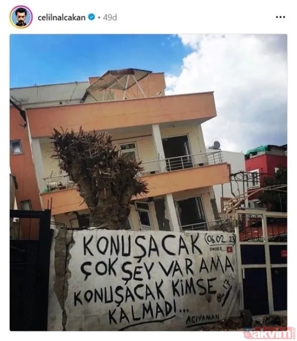 Ünlülerden 6 Şubat paylaşımları: Unutmadık, unutmayacağız! Alişan, Esra Erol, Demet Akalın, Pınar Altuğ, Özge Törer, Burak Özçivit... - 6