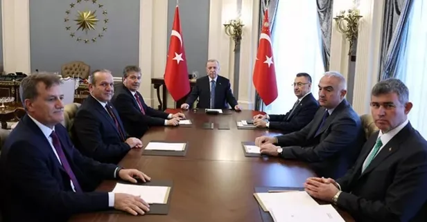 Son dakika: Başkan Erdoğan'dan kritik kabuller! İran Dışişleri Bakanı Abdullahiyan ve KKTC Başbakanı Ünal Üstel