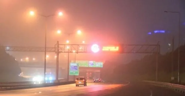 İstanbul’da yoğun sis!