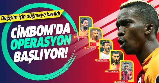Galatasaray’da transfer operasyonu başlıyor