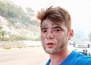 Marmariste yangın söndürme ekiplere su taşırken hayatını kaybeden Şahin Akdemirin son paylaşımı duygulandırdı!