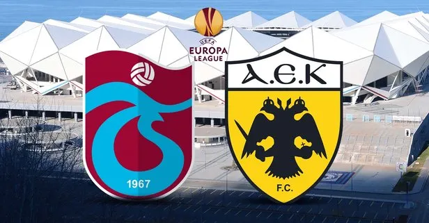 Trabzonspor AEK maçı hangi kanalda? UEFA Avrupa Ligi play off rövanş maçı saat kaçta başlayacak?
