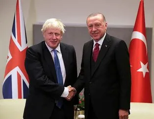 Başkan Erdoğan, Boris Johnson ile görüştü