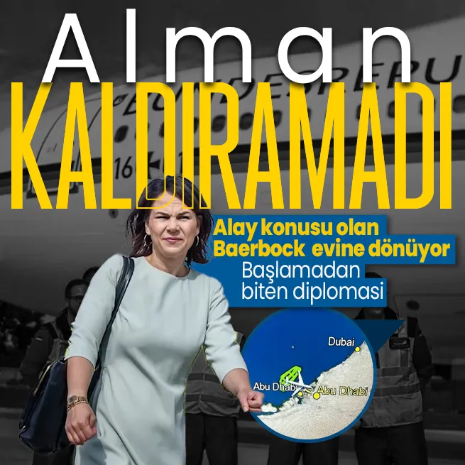 Almanyanın uçak kabusu! Dışişleri Bakanı Annalena Baerbock BAEde mahsur kaldı: Avustralya, Yeni Zelanda ve Fiji Cumhuriyetine ziyareti iptal edildi