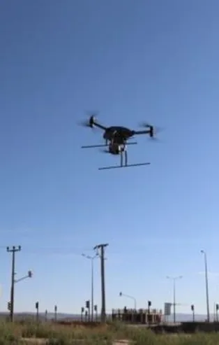 Sivas'ta kırmızı ışık ihlaline "drone"lu tespit