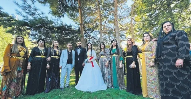 Vietnamlı gelin aşkı için Yüksekova’ya geldi