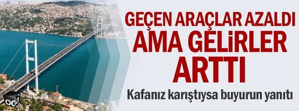 İşte muhalefetin "Köprüler yapıldı ama geçen yok!" yalanını çürüten veriler-4
