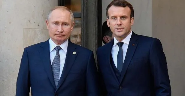 Rusya Devlet Başkanı Putin ve Emmanuel Macron telefonda görüştü: Karabağ,Ukrayna, Suriye ve Libya...