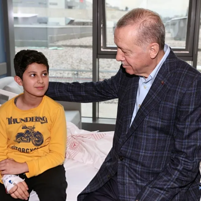 Miniklerin Tayyip Dedesi! Başkan Erdoğandan açılış sonrası anlamlı ziyaret