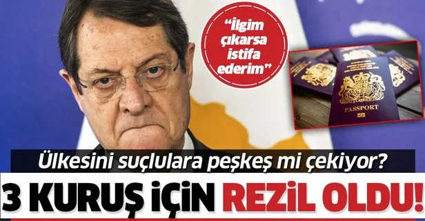 Rum lider Nikos Anastasiadis’in başı dertte! Altın pasaport iddiaları başını ağrıtacak | Altın pasaport nedir? Altın pasaportu kimler alır?