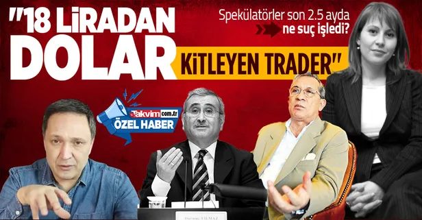 Küçük yatırımcıyı kandıran spekülatörler son 2.5 ayda ne suç işledi? İşte dolar saldırısı böyle gerçekleşti...