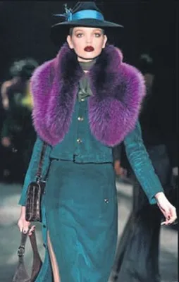 Gucci kürkünü çıkardı