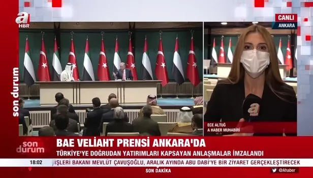 BAE'den Türkiye'ye yatırım ziyareti! Ankara'da anlaşmalar imzalandı