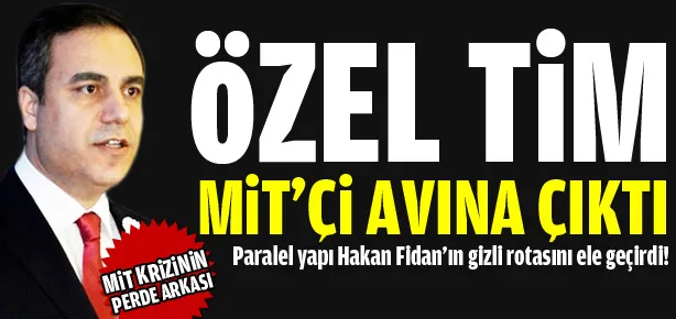 Özel görevli TİM MİT’çi avına çıktı