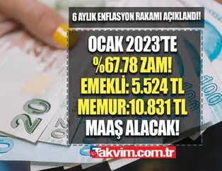 SSK Bağkur’luya 5 bin 524 TL, memura 10 bin 831 TL maaş!