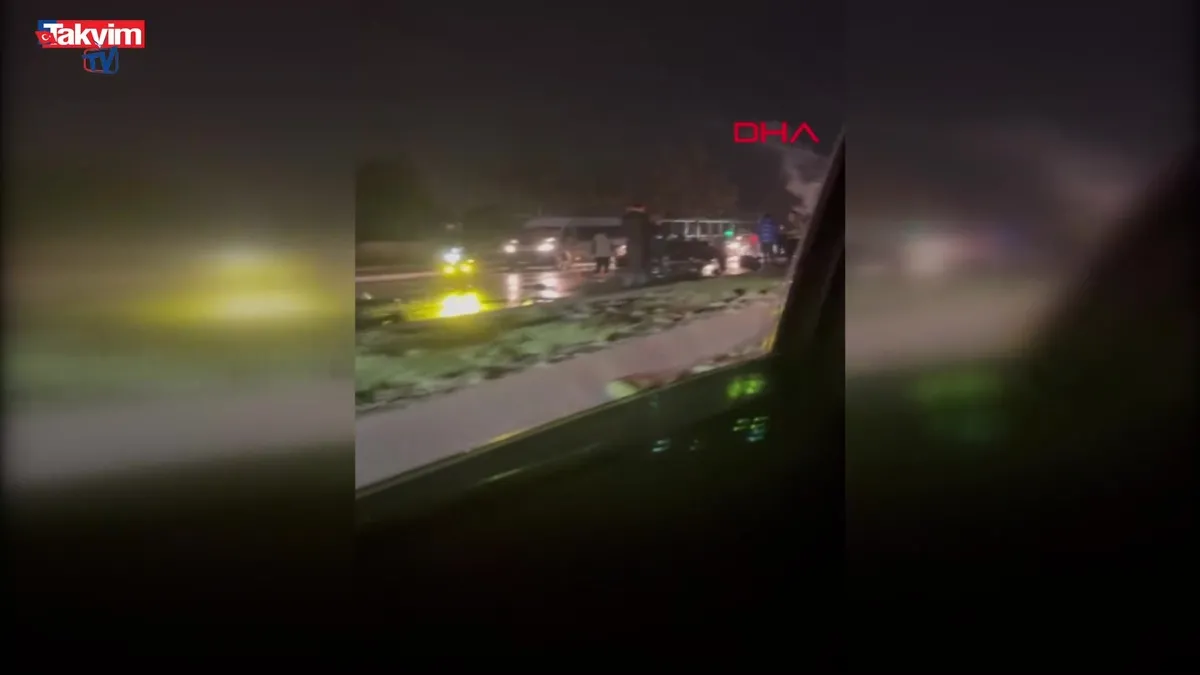 Başakşehir'de zincirleme trafik kazası