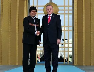 Bolivya Devlet Başkanı Ankara’da