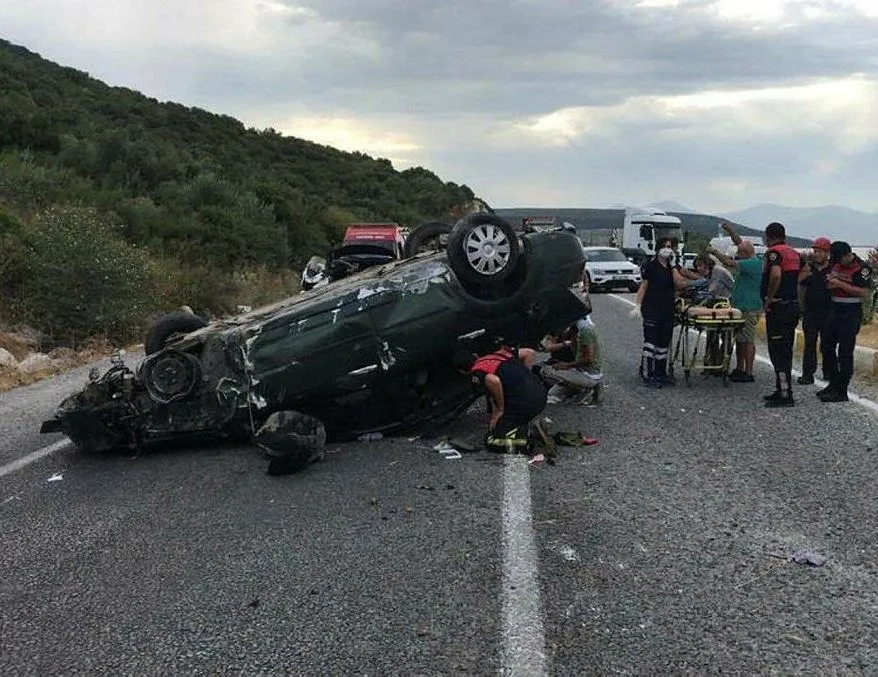 Aydın Didim’de korkunç kaza