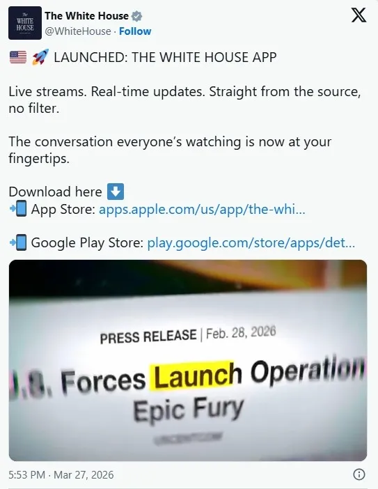 beyaz-saraydan-gizemli-paylasimlar-sifreli-videolarin-sirri-cozuldu-arkasindan-uygulama-cikti-1774632513224.jpeg Beyaz Saray’dan gizemli paylaşımlar: Şifreli videoların sırrı çözüldü! Arkasından uygulama çıktı-7