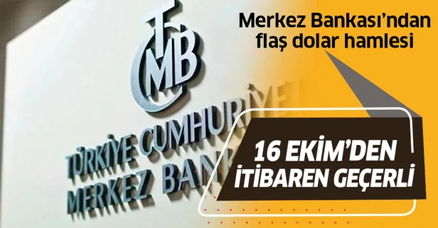 Son dakika: Merkez Bankası'ndan flaş zorunlu karşılık kararı!