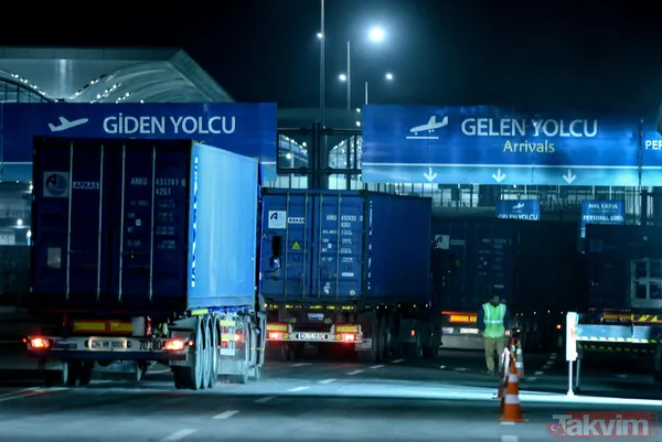 Tarihi taşınmada aprondaki son yoğunluk Kule'den de görüntülendi - 32