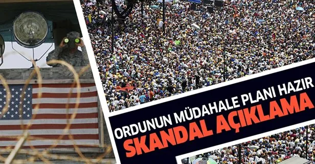 ABD'den skandal Venezuela açıklaması!