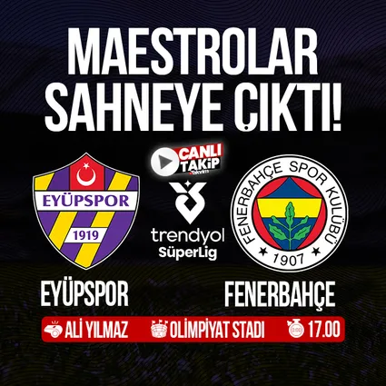 Eyüpspor - Fenerbahçe | CANLI