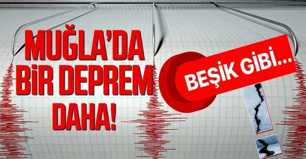 Son dakika: Muğla Datça’da korkutan deprem! AFAD - Kandilli Rasathanesi son depremler
