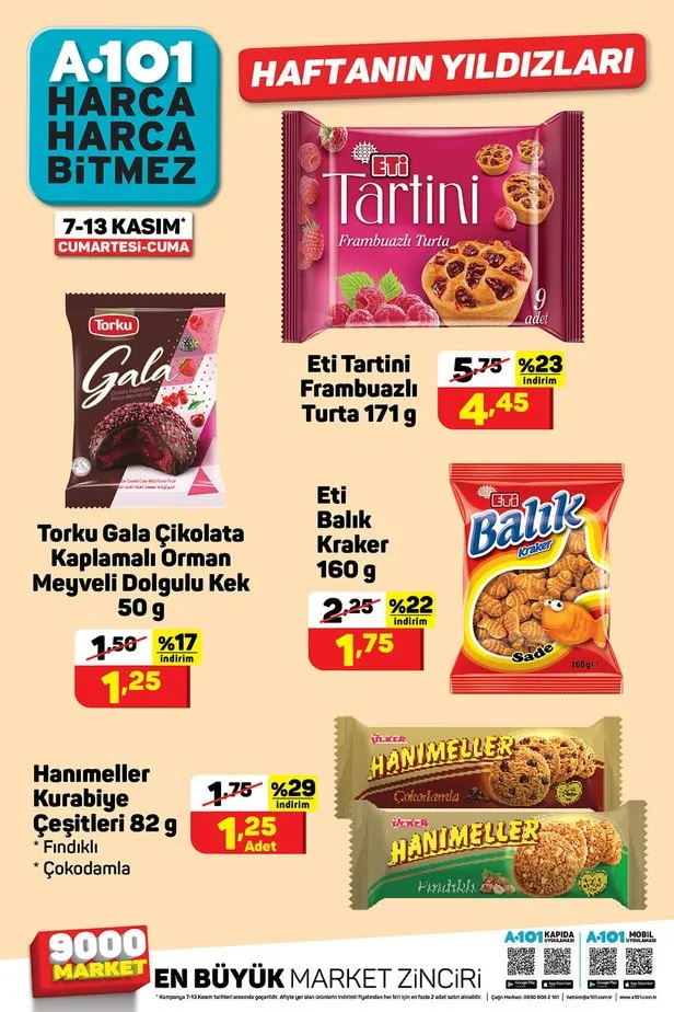 A101 7 Kasım 2020 aktüel kataloğu fırsatları başladı! A101�de hafta