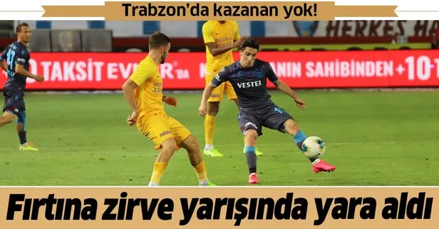 Trabzonspor 1-1 MKE Ankaragücü | MAÇ SONUCU