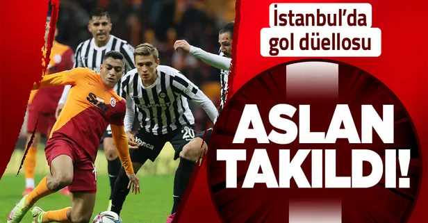 İstanbul'da düello! Galatasaray 2-2 Altay | MAÇ SONUCU