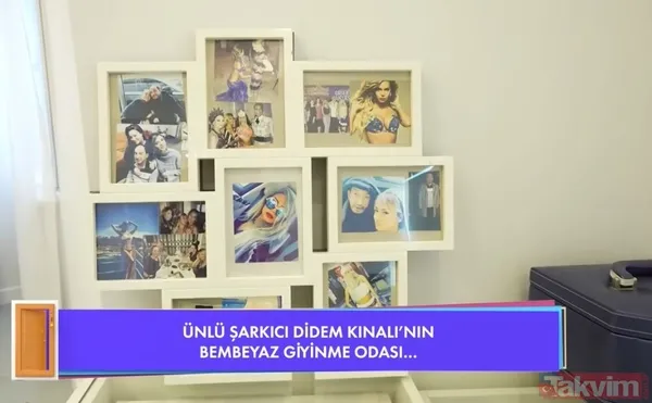 Didem Kınalı'nın Giyinme Odası